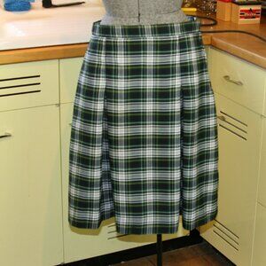 School Girl Uniform Plaid Skirt Donnelly's